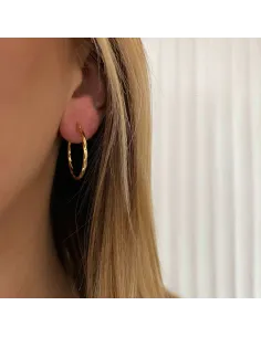 NXT.H BY HEIRING | SWIRL CREOL ØRERINGE FORGYLDT 2