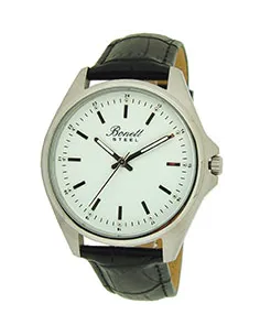 BONETT | Herreur stål med streger Ø40mm