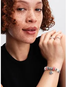 PANDORA | Opaliserende Charm sølv 2