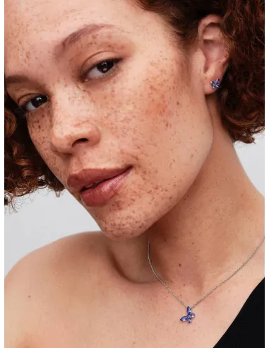 PANDORA | Sommerfugl Halskæde med vedhæng