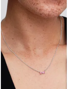 PANDORA | Sløjfe Halskæde med vedhæng 2