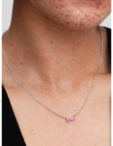 PANDORA | Sløjfe Halskæde med vedhæng