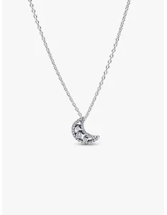 PANDORA | Halvmåne Halskæde med vedhæng