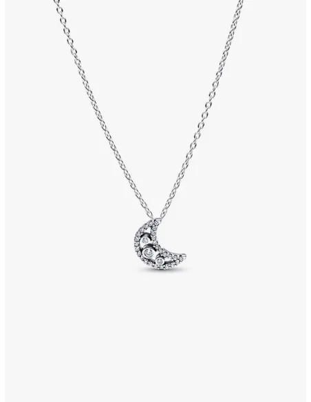 PANDORA | Halvmåne Halskæde med vedhæng