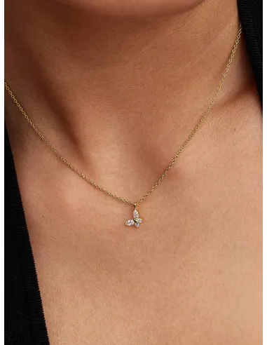 PANDORA | Sommerfugl Halskæde med vedhæng