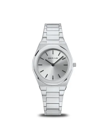 BERING | SOLAR | Poleret/børstet sølv | 19632-700