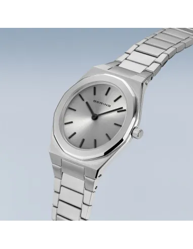 BERING | SOLAR | Poleret/børstet sølv | 19632-700