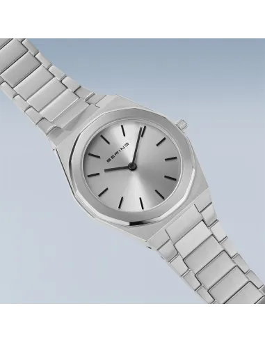 BERING | SOLAR | Poleret/børstet sølv | 19632-700