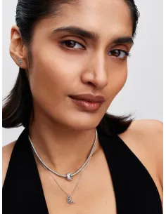 PANDORA | Funklende Måne Ørestikker 2