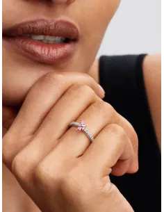 PANDORA | Funklende Sommerfugl Ring 2