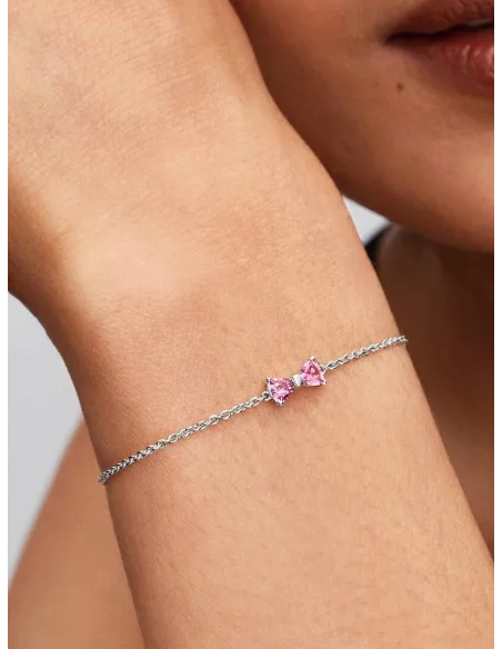 PANDORA Funklende Tennisarmbånd | Smykke med Strålende Detaljer