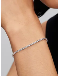 PANDORA Funklende Tennisarmbånd | Smykke med Strålende Detaljer 2