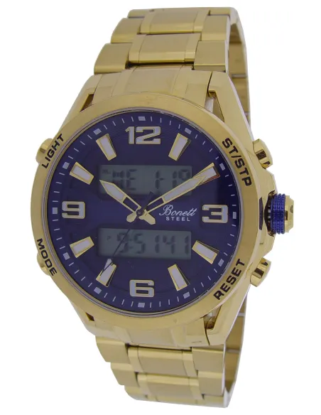 BONETT | herreur, doublé med lænke analog/digital