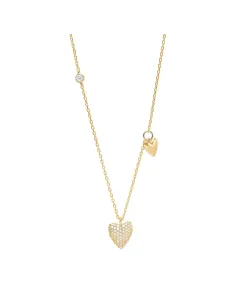 JOANLINOR | Sølv forgyldt halskæde small RISANOR