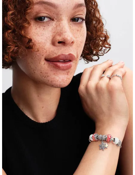 PANDORA Sagittarius Zodiac Charm med Vedhæng | Udforsk Din Eventyrlyst