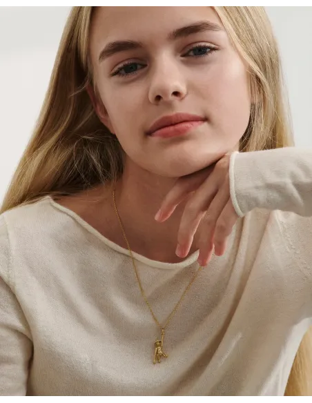 Kay Bojesen Jewelry | Kay Bojesen Aben i 18 karat forgyldt sølv