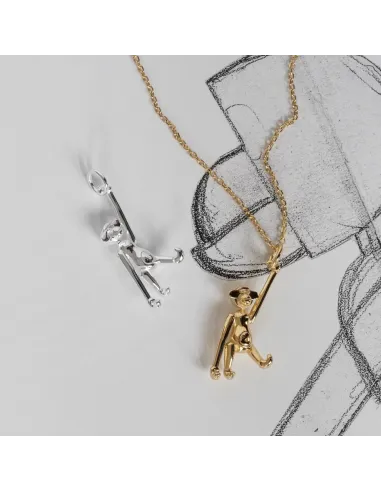 Kay Bojesen Jewelry | Kay Bojesen Aben i 18 karat forgyldt sølv