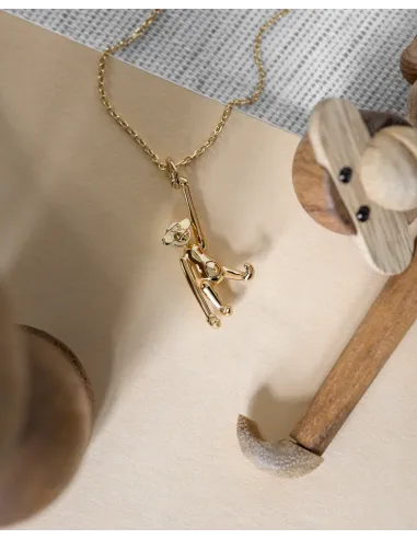 Kay Bojesen Jewelry | Kay Bojesen Aben i 18 karat forgyldt sølv