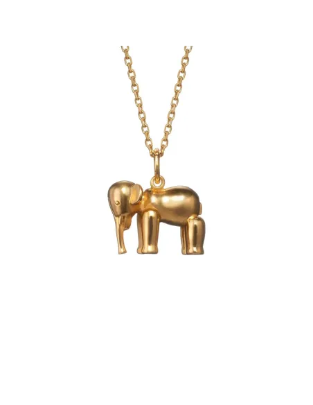 Kay Bojesen Jewelry | Kay Bojesen Elefanten i 18 karat forgyldt sølv