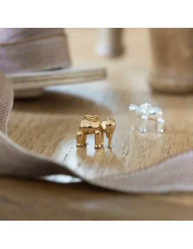 Kay Bojesen Jewelry | Kay Bojesen Elefanten i 18 karat forgyldt sølv