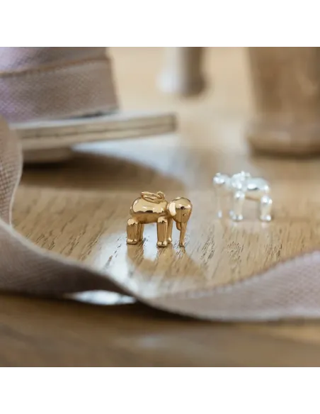 Kay Bojesen Jewelry | Kay Bojesen Elefanten i 18 karat forgyldt sølv