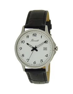 BONETT | Herreur stål med tal, dato Ø38 mm