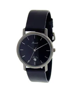 BONETT | Herreur titanium med tal/streger Ø34mm