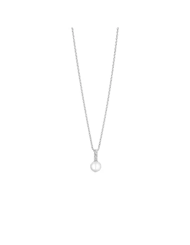 Arctic Symphony Halskæde Poleret guld, rustfrit stål med krystalglas links