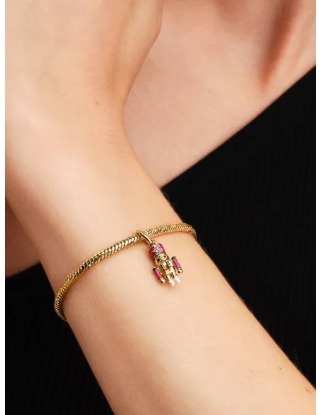 PANDORA | Bevægelig Nøddeknækker Charm med vedhæng