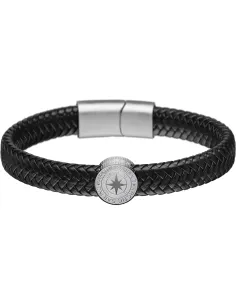 BERING | Herre læderarmbånd