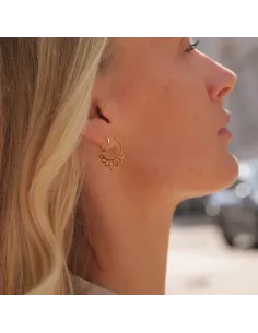 Izabell Camille | Nigella - Creoler Forgyldt 2