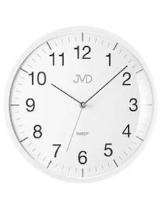 JVD | VÆGUR Glidende sek. viser hvid Ø 33 CM