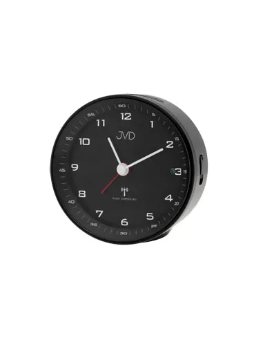 BONETT Blåt Vækkeur | Glidende Sekundviser, Snooze, Lys og Klokke