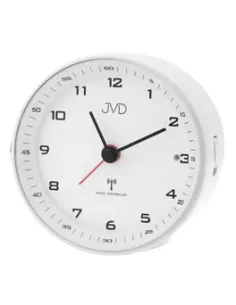 BONETT Blåt Vækkeur | Glidende Sekundviser, Snooze, Lys og Klokke