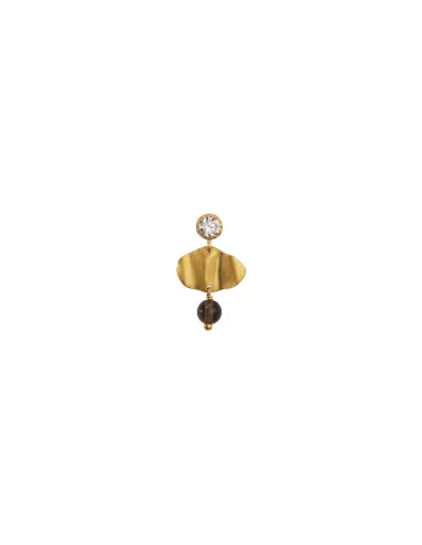 STINE A | Petit Cleo Mocha Earring - Single