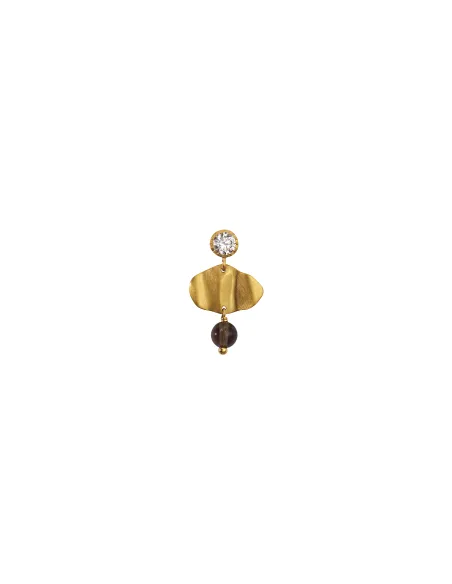 STINE A | Petit Cleo Mocha Earring - Single