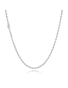 BNH ankerkæde rund 0,4 mm i 8 kt guld – halskæde 38–80 cm 2