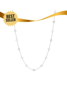 NORDAHL JEWELLERY | Rhd. Sølv halskæde HARMONY52