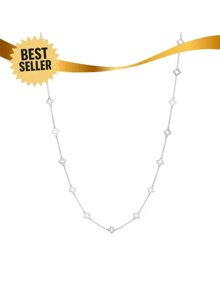 NORDAHL JEWELLERY | Rhd. Sølv halskæde HARMONY52