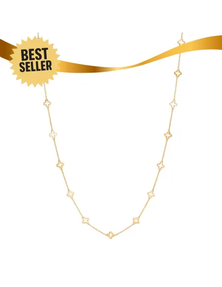 Forgyldt halskæde i sterling sølv 925 – tidløs stil til hver lejlighed