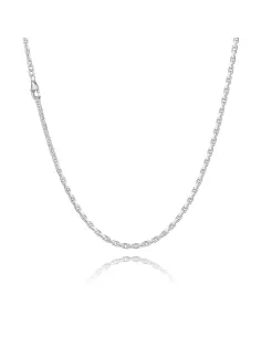 BNH ankerkæde rund 0,4 mm i 8 kt guld – halskæde 38–80 cm