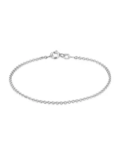 BNH | Armbånd Rund Anker 0,5 mm sølv