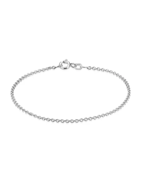 BNH | Armbånd Rund Anker 0,5 mm sølv