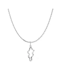 IZABEL CAMILLE | Louisa - Necklace with Pendant Silver