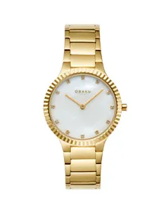 OBAKU | LINJE LILLE-CIDER 4,9mm Safirglas Ø31mm