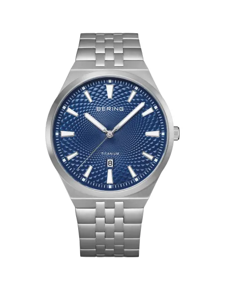 BERING | Titanium | børstet blå | 16141-707