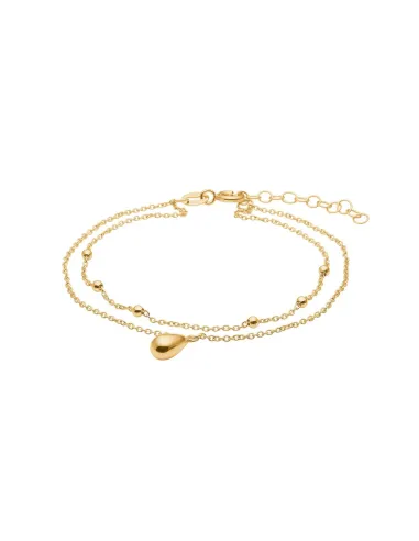 NORDAHL JEWELLERY | Sølv forgyldt armbånd DROPS52