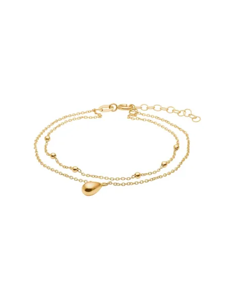 NORDAHL JEWELLERY | Sølv forgyldt armbånd DROPS52