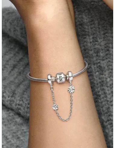 PANDORA | Margueritblomst Sikkerhedskæde