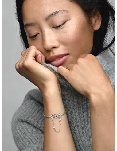 PANDORA | Margueritblomst Sikkerhedskæde